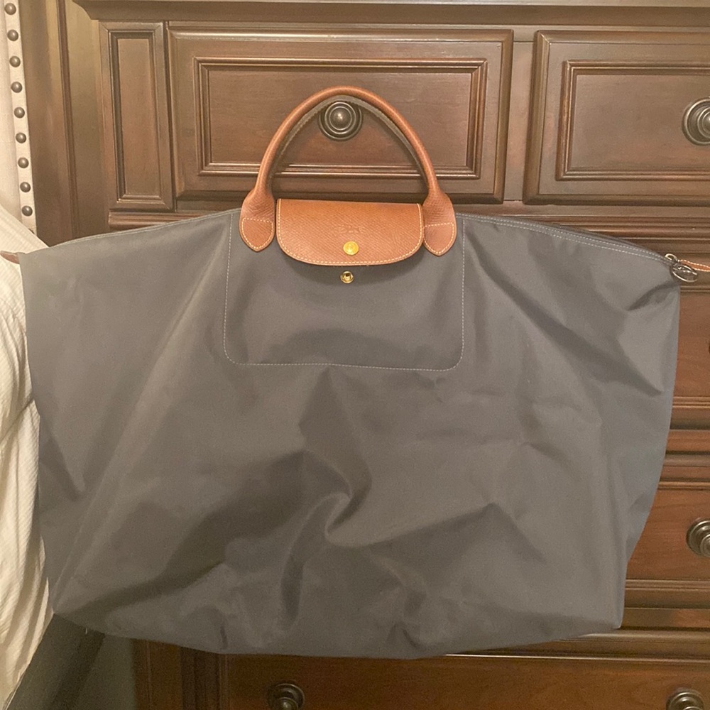 Long Champ Le Pliage Extra Large Travel Tote